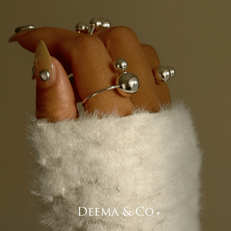 kura geo stack silver rings3
