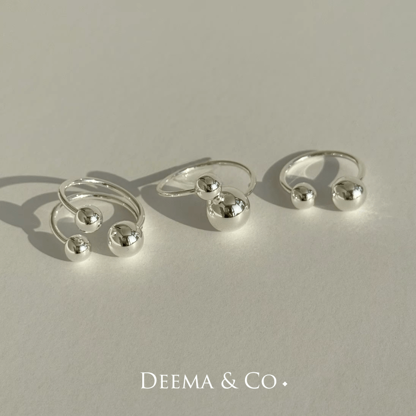 kura geo stack silver rings2