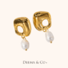 Isra Freshwater Pearl Dangling Earrings