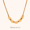 Geometrika Beaded Chain Necklace