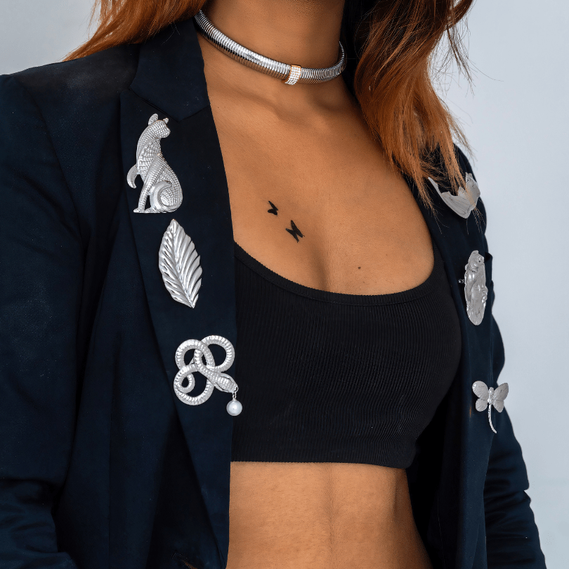 KUBRA BROOCH - MODE-