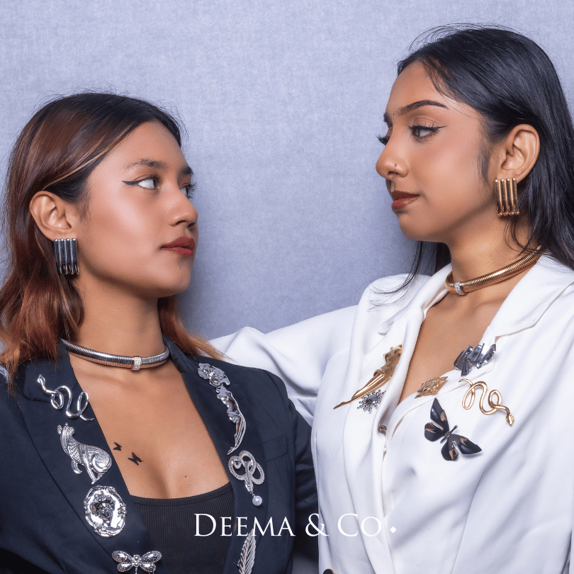 RAYDAN STATEMENT EARRING model